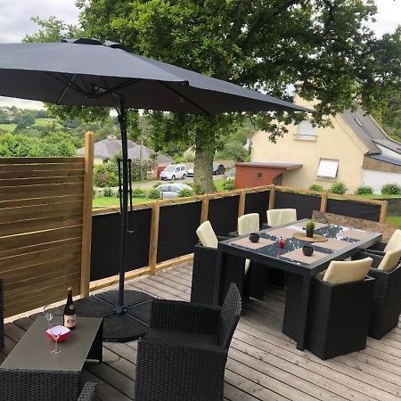 Maison chaleureuse et cosy en bois de 2021 Près de Quimper Ergué-Gabéric Extérieur photo
